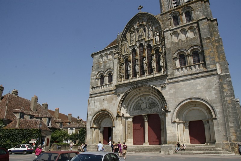 Vezelay-kerkplein