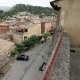 Uitzicht vanaf het dorpje Roussillon in het zuiden van Frnkrijk