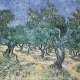Schilderij met olijfbomen van Van Gogh