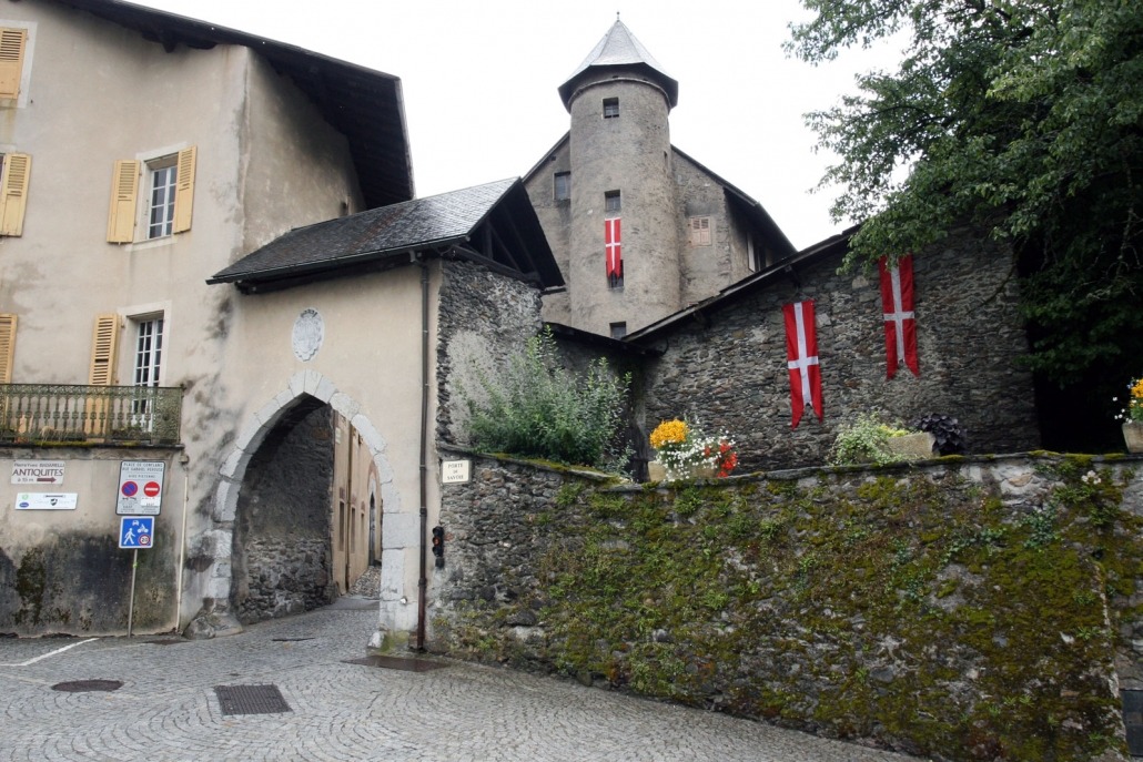 Poort van Conflans in de alpen bij Albertville