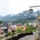 Uitzicht op Conflans in de Franse Alpen