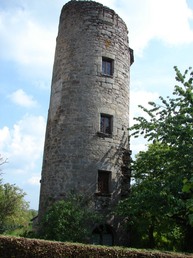 Cardaillac-Dorp-Frankrijk-Lot-toren-tour-de-Sagnes-los