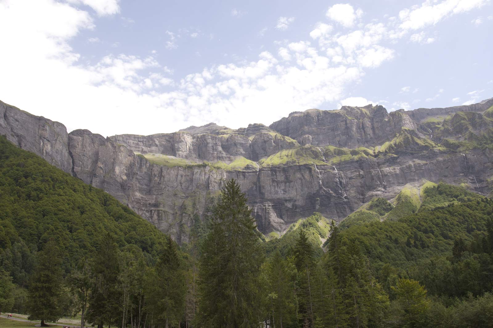 Keteldal bij Sixt-Fer-à-Cheval in de Franse Alpen