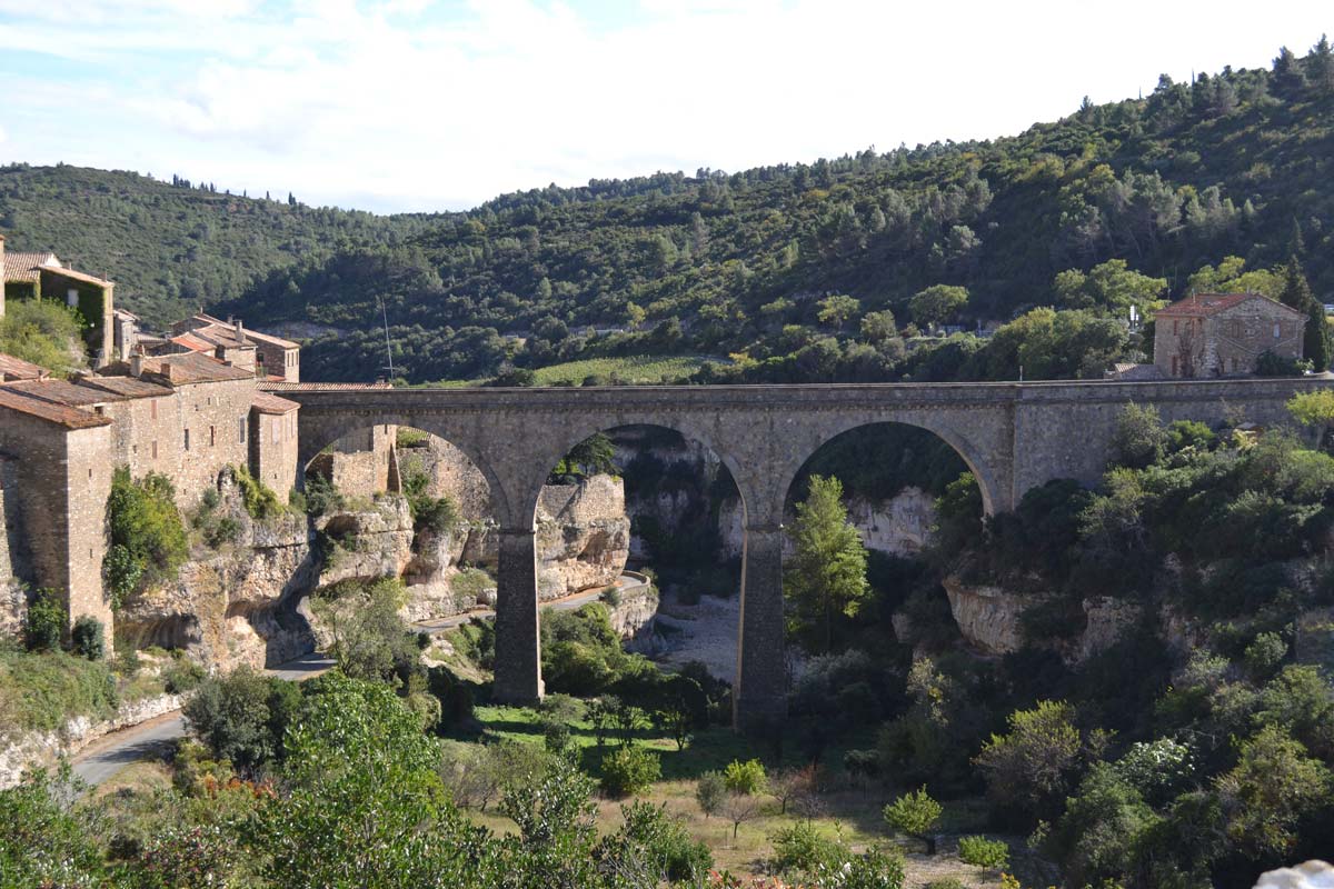Minerve dorp van de katharen in de Hérault