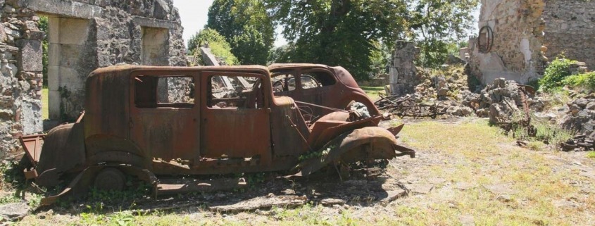 Oradour-sur-Glane-tweede-wereldoorlog-dorp-verwoest