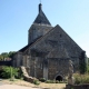 Het kerkje van het dorp Gargilesse-Dampierre in Frankrijk