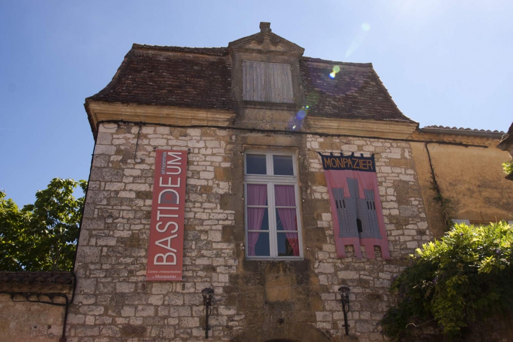 Het Bastide museum in Monpazier in Frankrijk