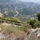 Uitzicht vanaf het dorpje Sainte-Agnès op Italië