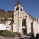 Het kerkje van La Roche-Guyon, een mooi dorpje in Frankrijk langs de Seine