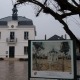 Het stadshuis van Auvers-sur-Oise dat is geschilderd door Vincent van Gogh
