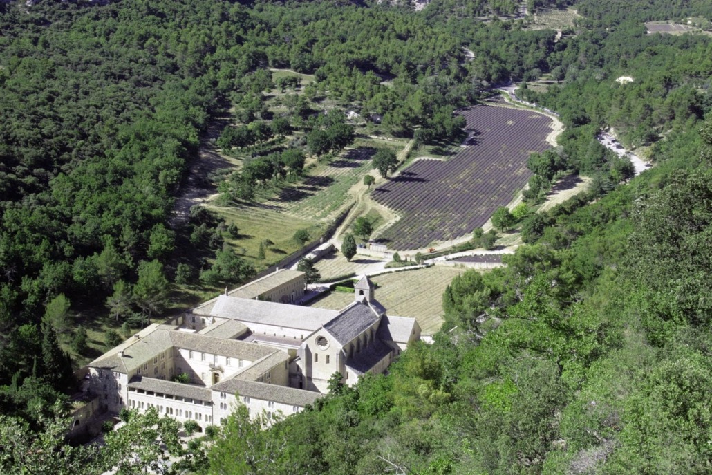 Abbaye de Sénanque in de Vaucluse bij Gordes