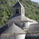 Het kleine torentje van het klooster van Sénanque in de Provence
