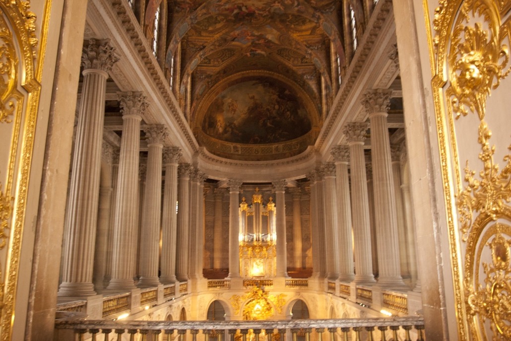 De koninklijke kapel van Versailles