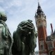 Burgers van Calais beeld van Rodin in Calais