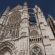 De zijgelev van de kathedraal van Beauvais even ten noorden van Parijs