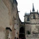 De hoofdingang van het kasteel van Amboise