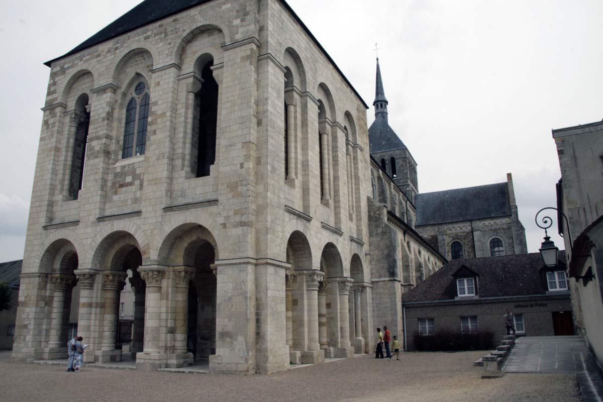 De Abdijkerk in Saint-Benoit-sur-Loire