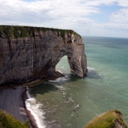 Falaise La Manneporte in Értetat