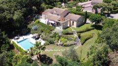 Villa Valbonne (12km Cannes) 6P Privé Zwembad