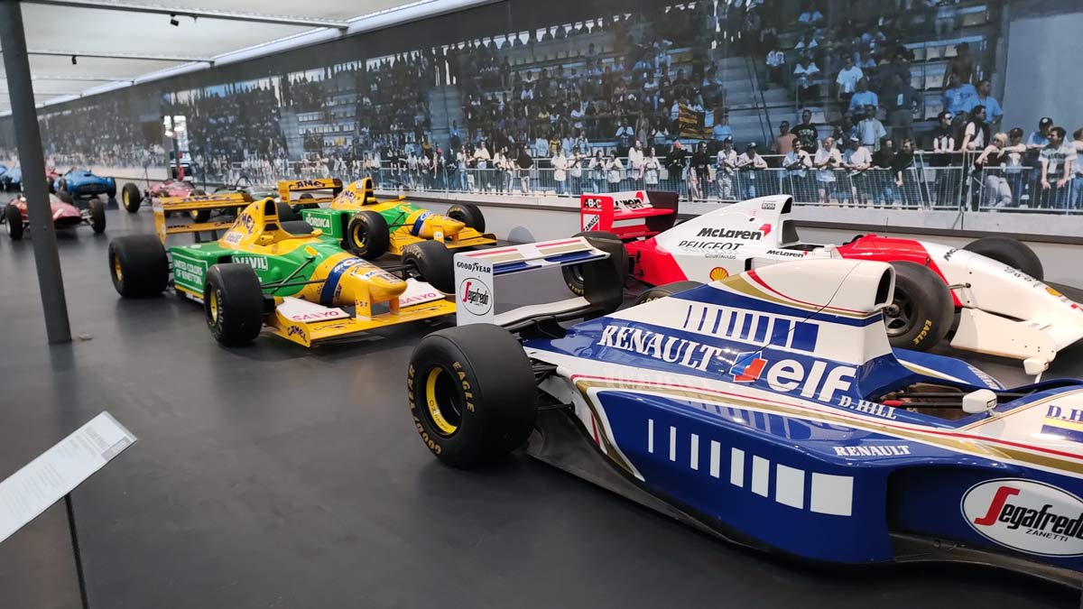 Formule 1 auto's uit de jaren negentig