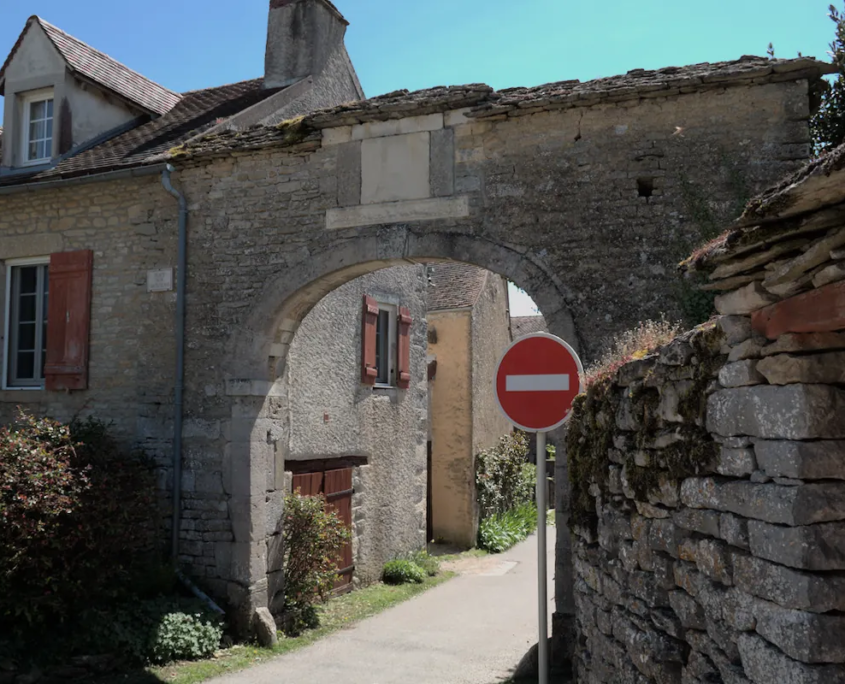 Poort van Chateauneuf en Auxois