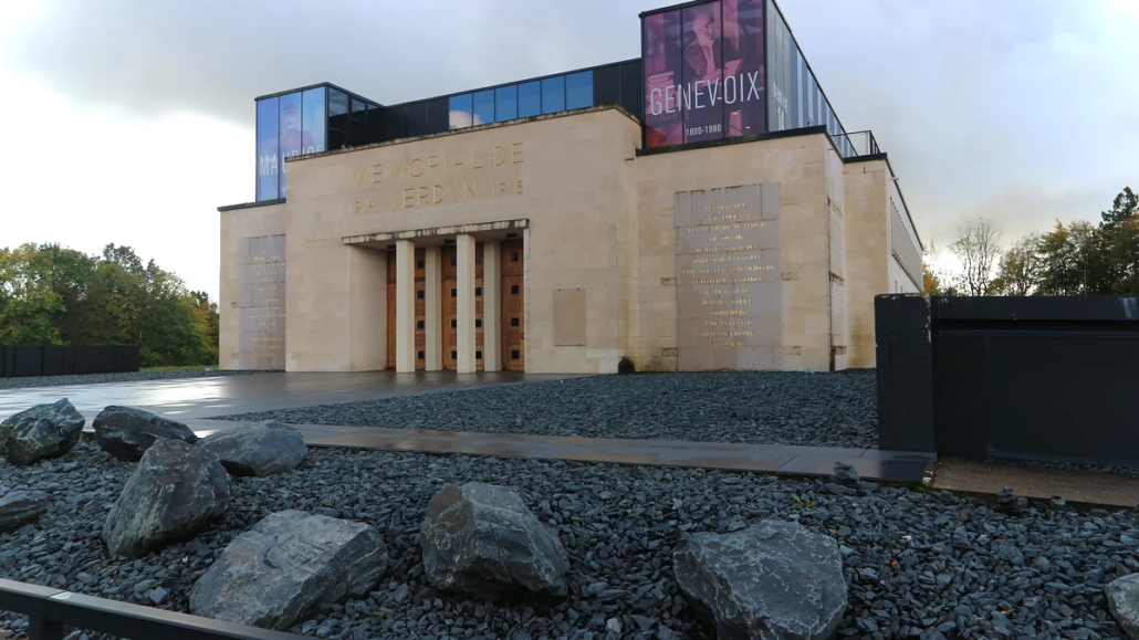 Het herinneringscentrum in Verdun